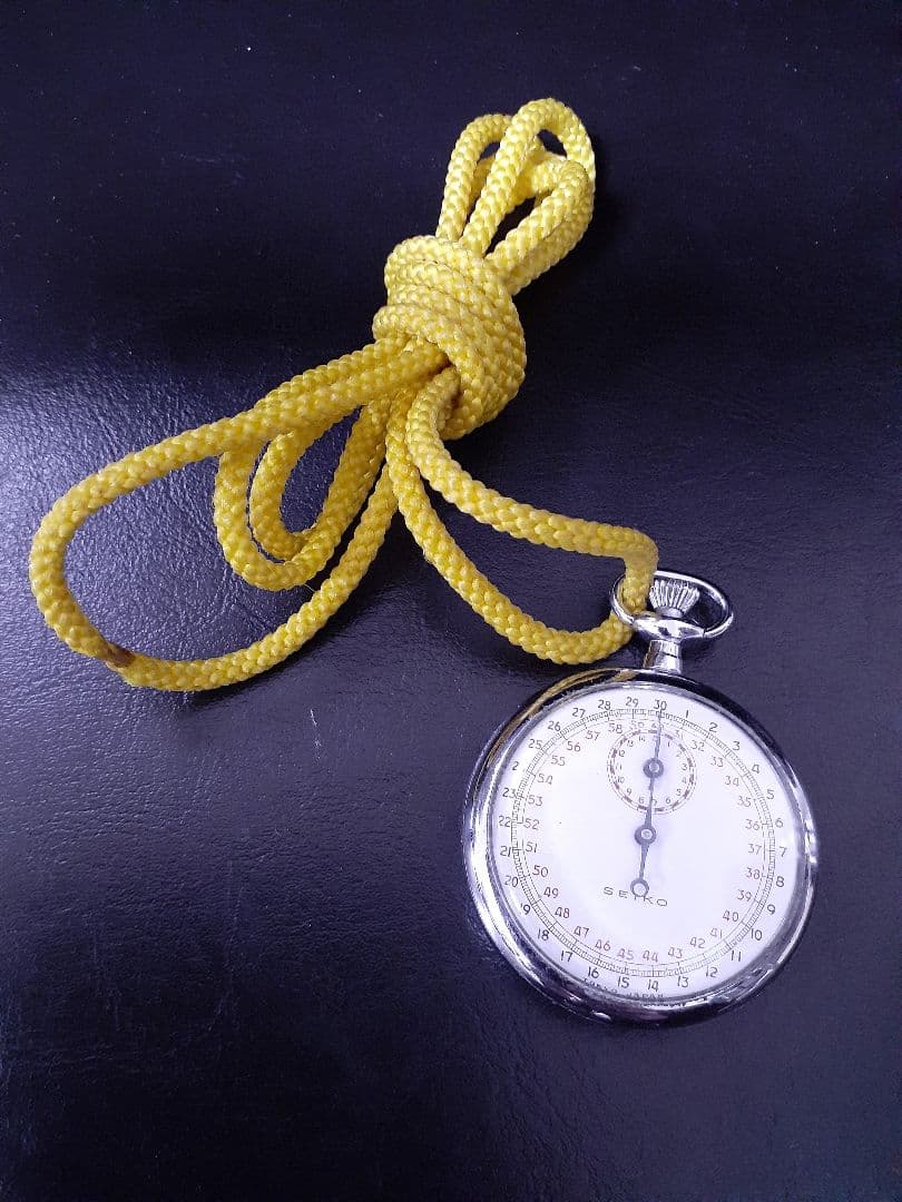 SEIKO 国鉄時代使用 昭和35年製鉄道ストップウォッチ 動作確認済 貴重