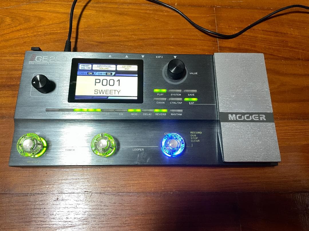 MOOER GE200 マルチエフェクター