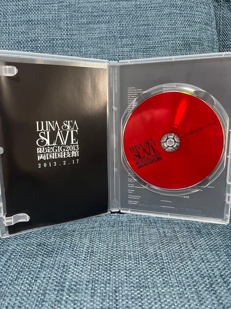 LUNA SEA SLAVE限定GIG 2013 両国国技館 DVD