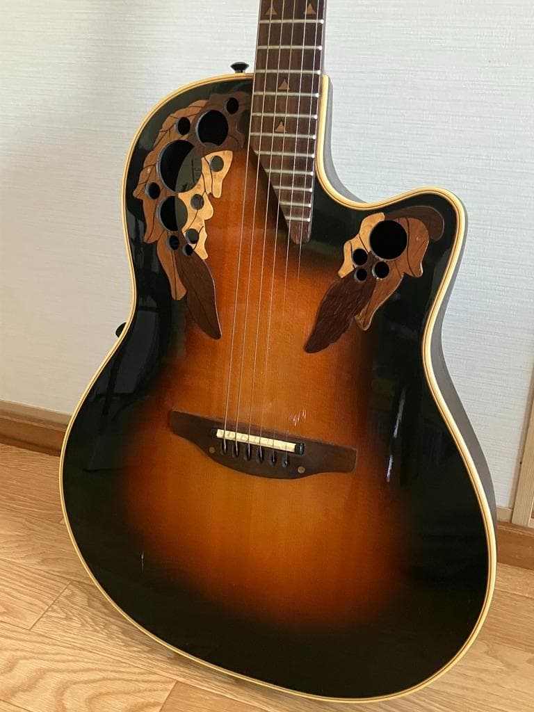 Ovation 1868 Kaman製／純正ハードケース