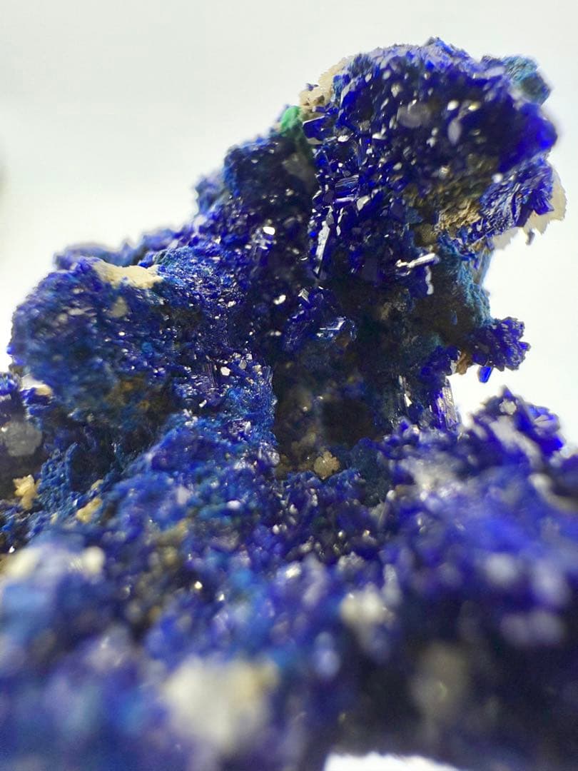 アズライト　セルッサイト　原石　鉱物標本　天然石　ラズライト