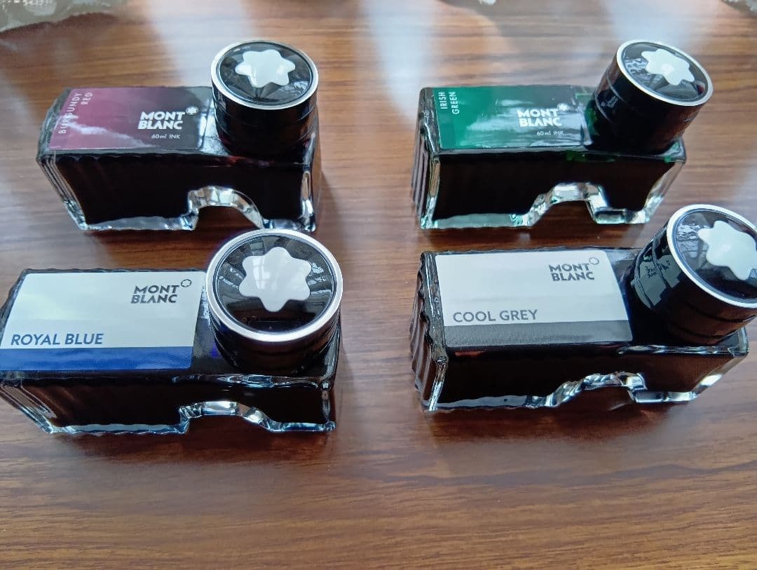 モンブラン 万年筆 インクボトル 4点セット