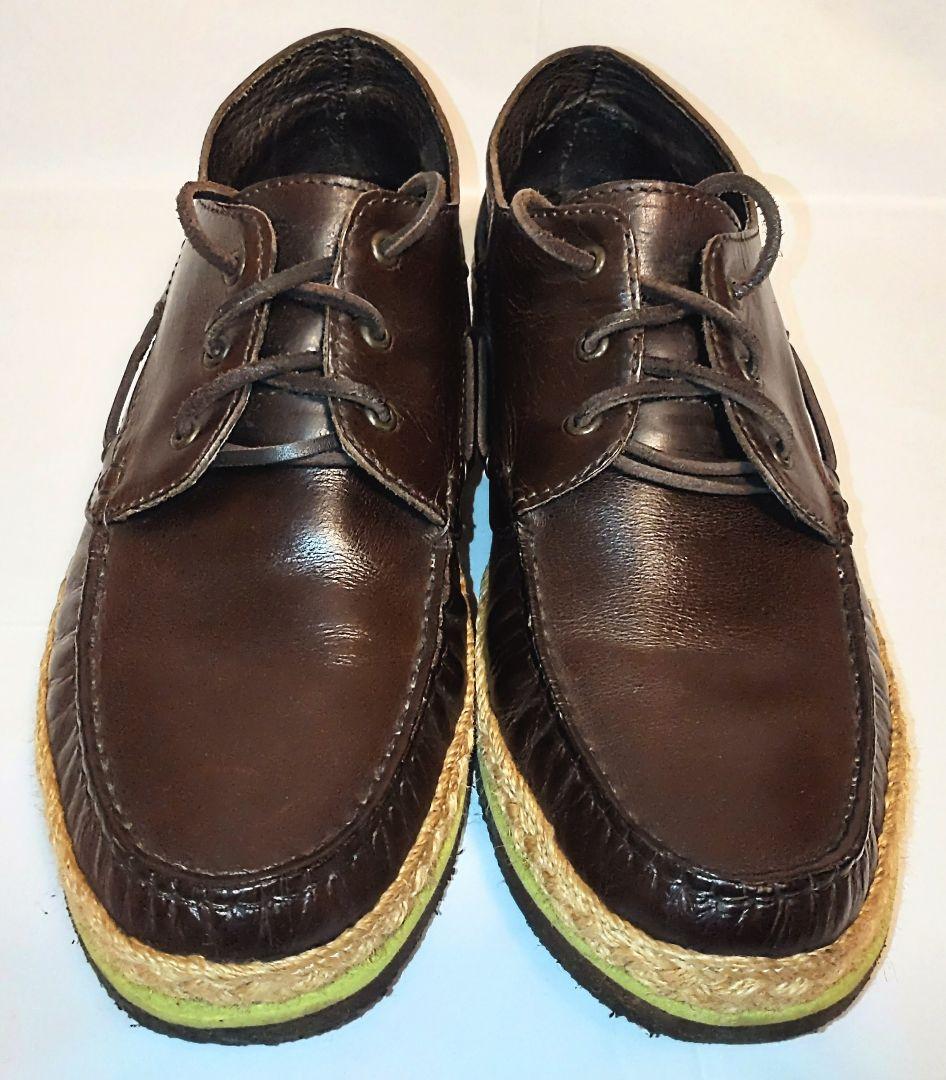 【美品】SOPHNET Leather Deck Shoes