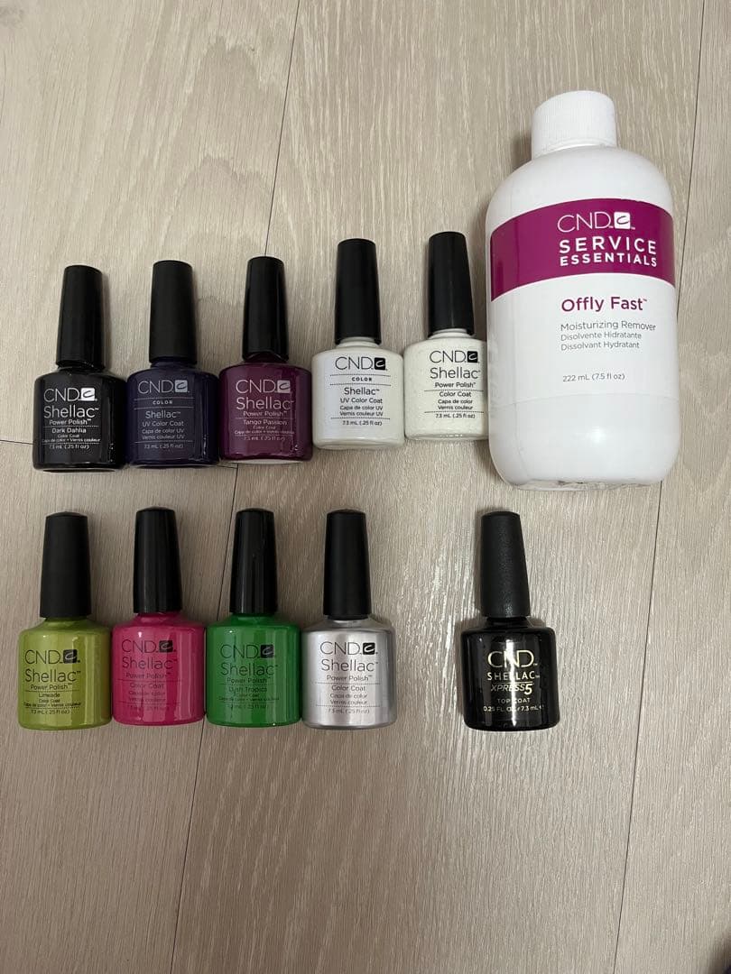 【お得セット！】CND CHELLAC シェラック ネイル セット