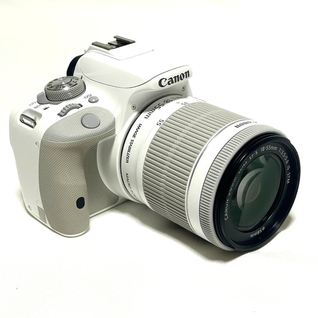大人気のホワイト❣️ Canon EOS Kiss X7 手ブレ補正レンズ付属