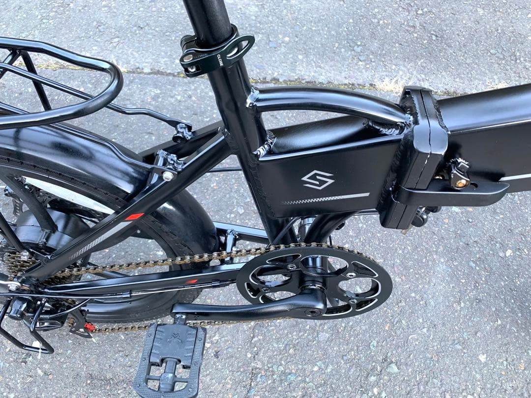 【動作確認済】送料無料 SAMEBIKE ディスク式MTB折りたたみ電動自転車