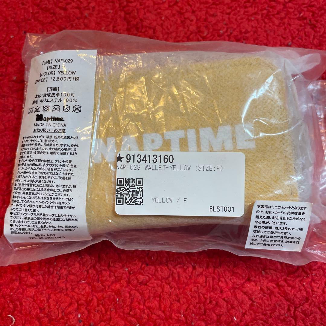 ナップタイム　naptime. Nissy 西島隆弘　ウォレット　財布