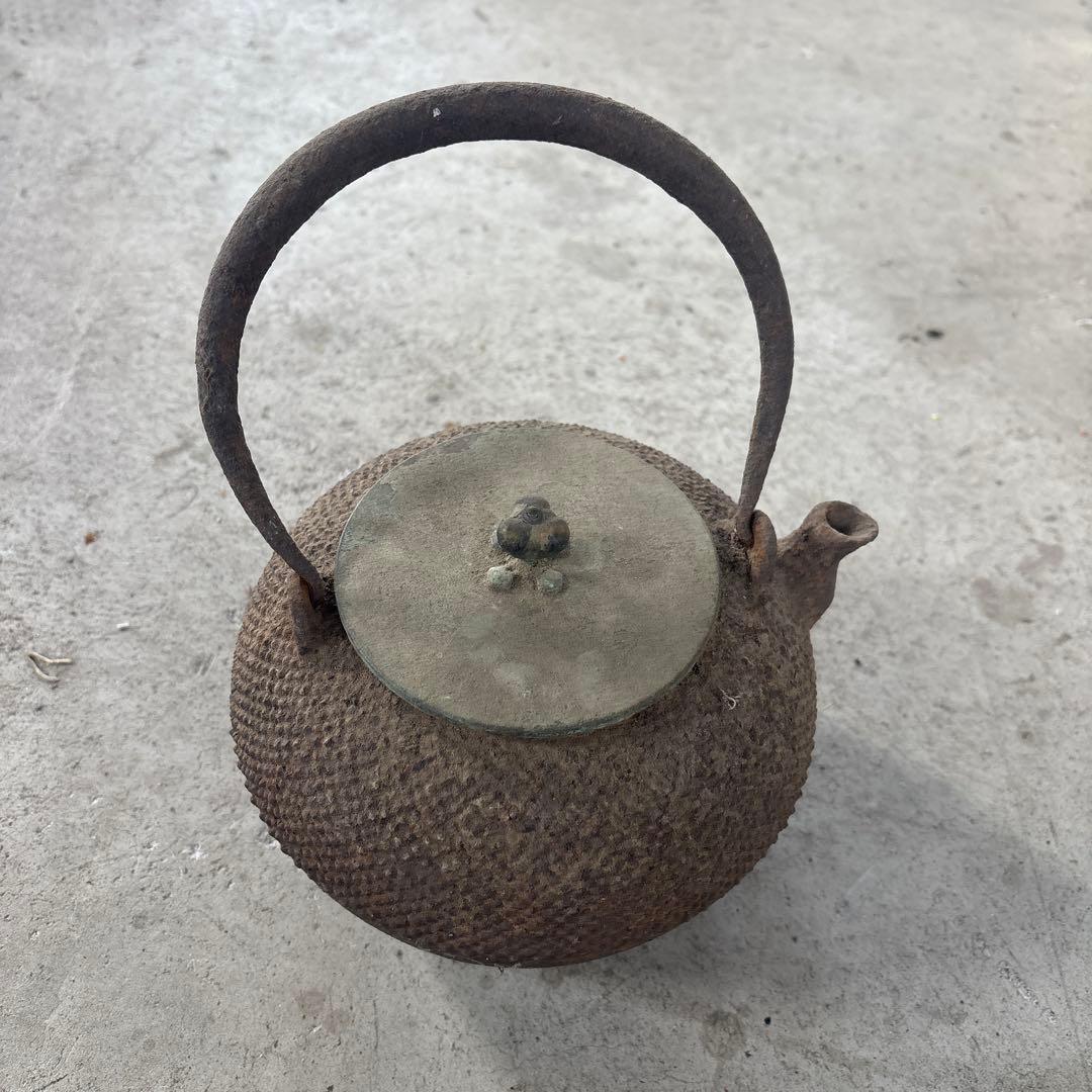 龍文堂　鉄製 鉄瓶