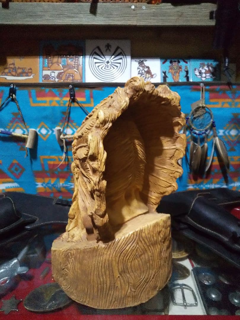 激レア物 チペワブーツ インディアンヘッド販促用ディスプレイ オブジェ 置物