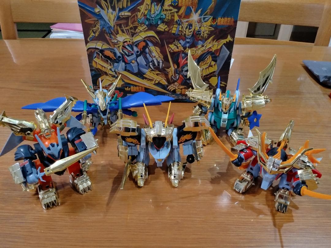 魔神英雄伝ワタル　鋼衣5体セット