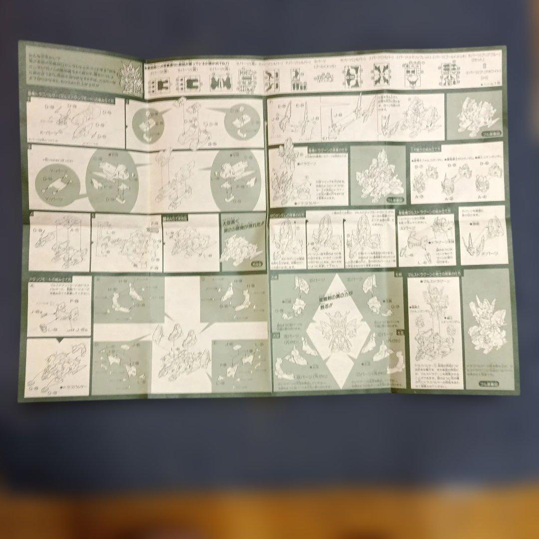 バンダイ　（元祖ＳＤガンダム）龍機ドラゴパルサー　プラモデル