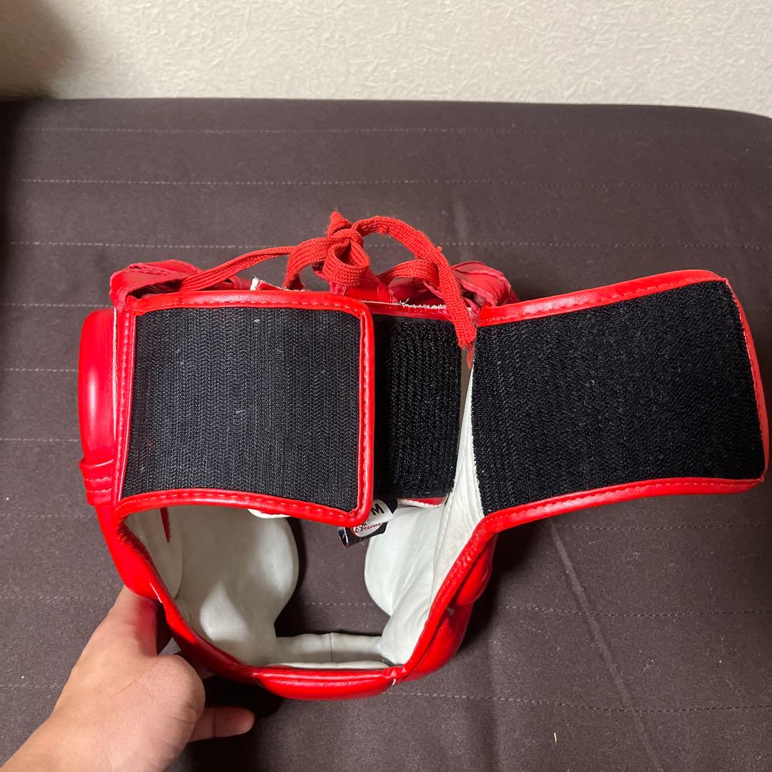 TWINS SPECIAL ヘッドギア 赤　Mサイズ