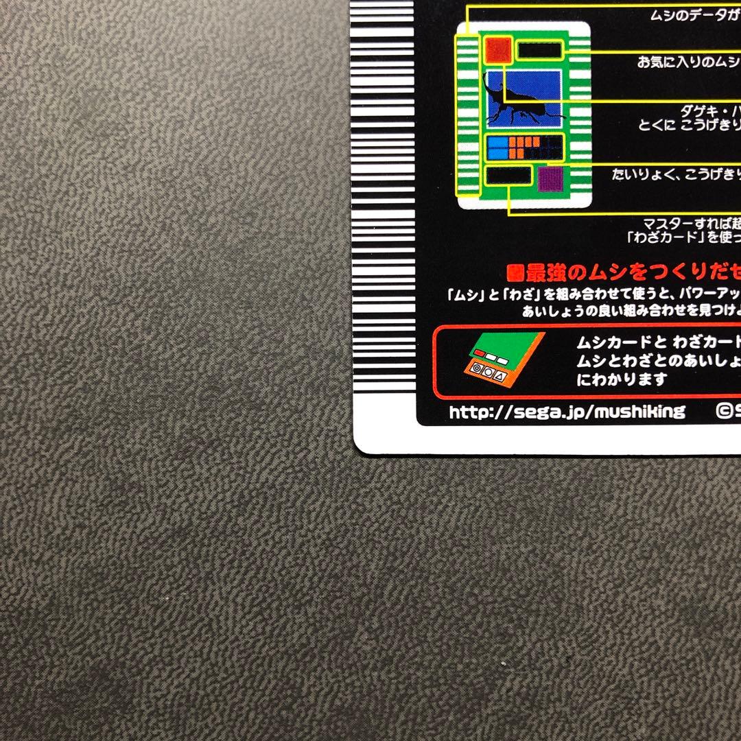 む*し様 ムシキング 2003春初期 セアカフタマタクワガタ ロングバーコード