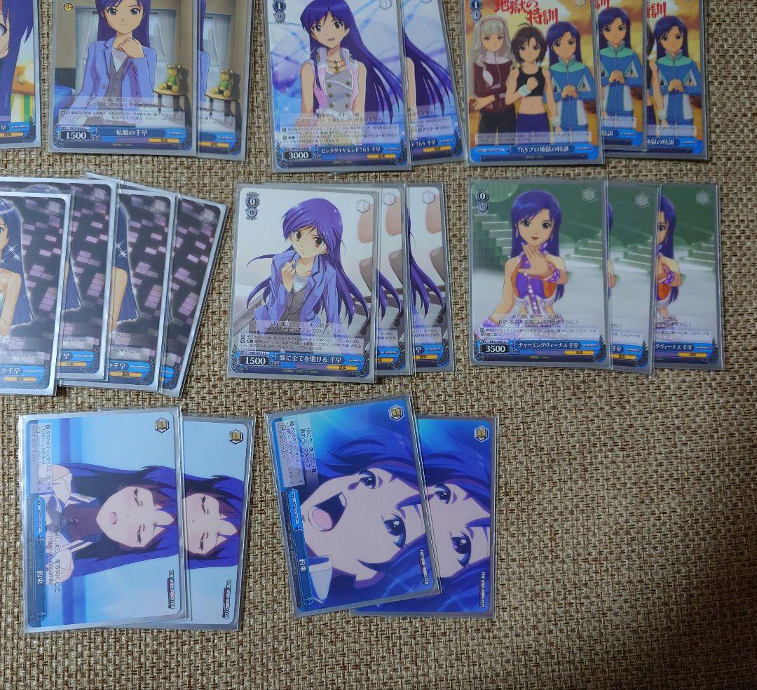 ヴァイスシュヴァルツ　如月千早　デッキ　デッキケース　プレイマットまとめ売り