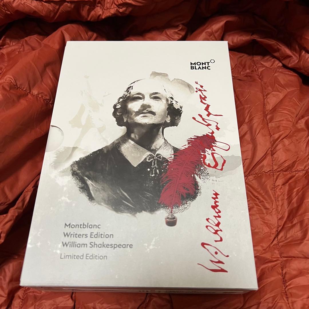モンブラン 万年筆 作家シリーズ 2016 ウィリアム　シェイクスピア　ニブM