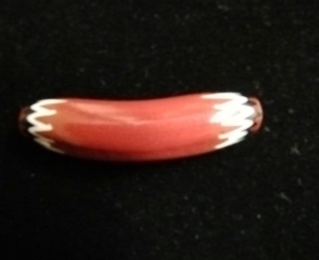 357ビーズ　専用です！　シェブロン　レッド　ルイジ・カッテランのエルボー型！