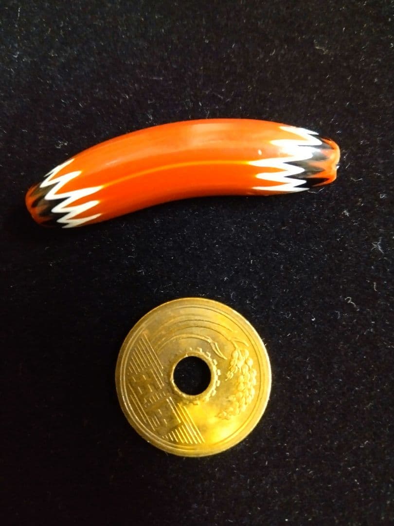 357ビーズ　専用です！　シェブロン　レッド　ルイジ・カッテランのエルボー型！