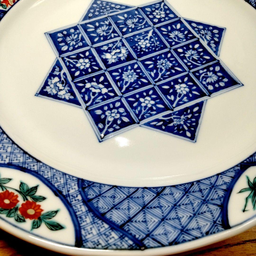 ☆ 平安岩華 清水焼 大皿