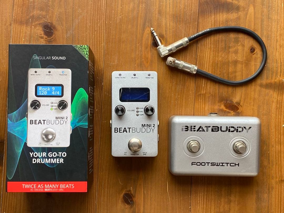 BeatBuddy Mini 2 フットスイッチ付き
