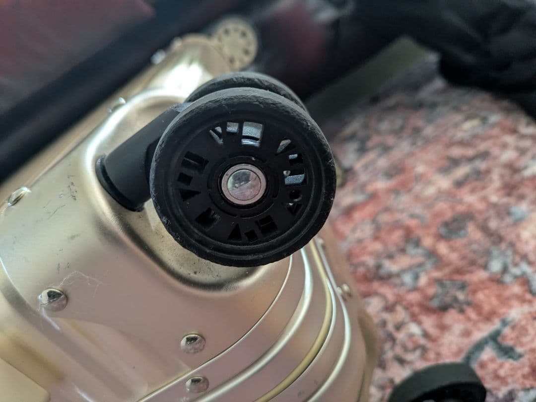 ★値下げ★LANZZOランツォアルミ34L スーツケースゴールド