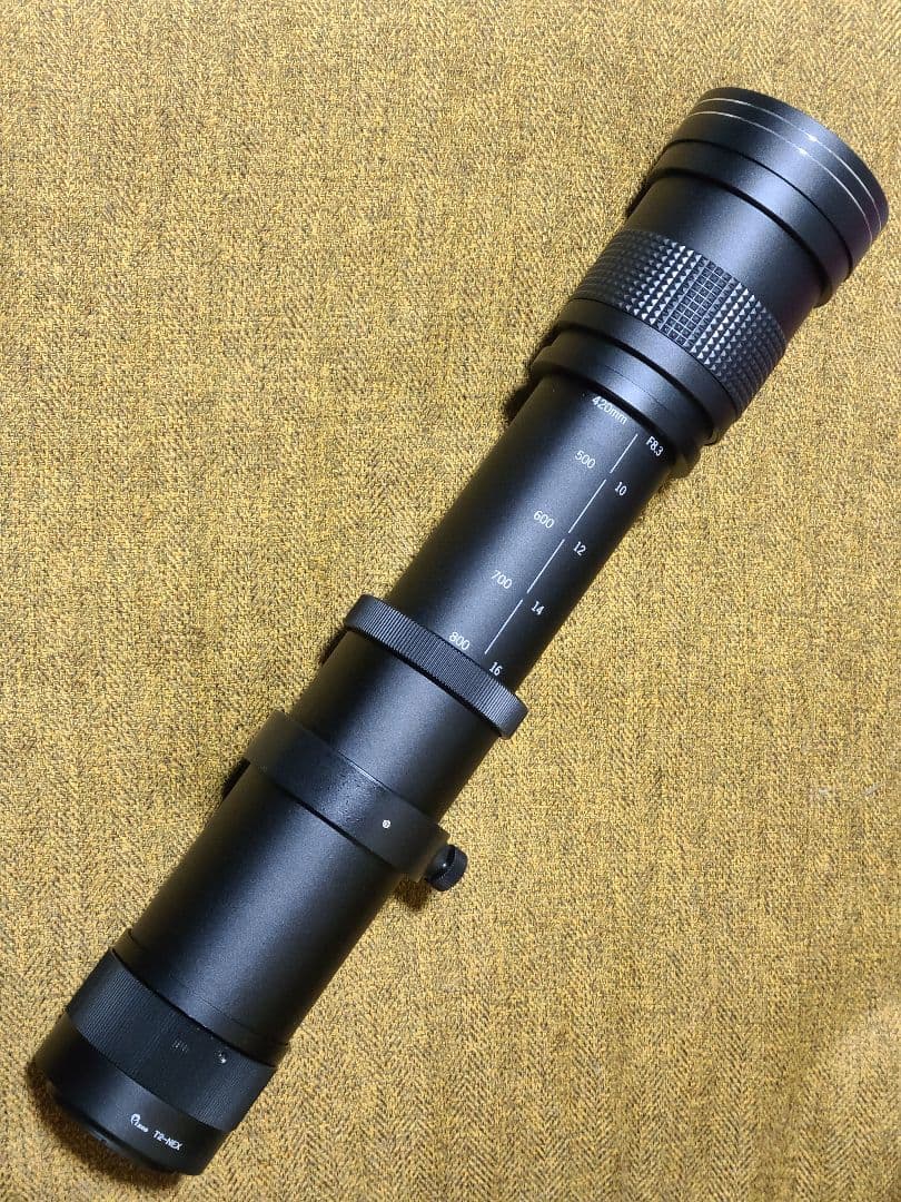 超望遠レンズ 420-800mm SuperTelephoto Eマウント用