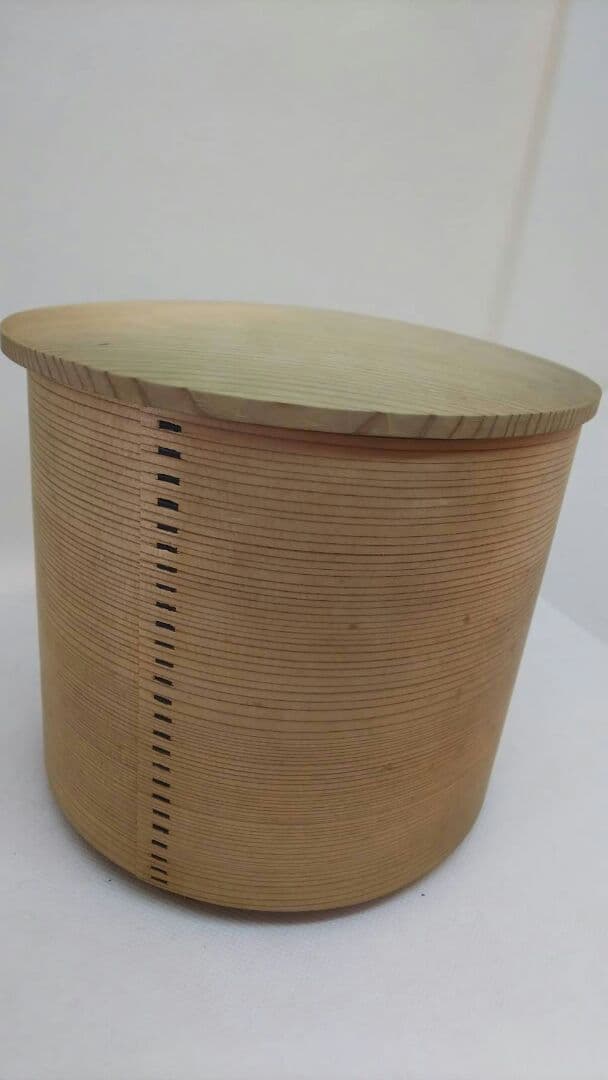 木地曲水指  木地釣瓶水指  二点