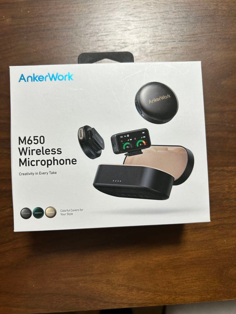 AnkerWork M650 ワイヤレスマイクロフォン