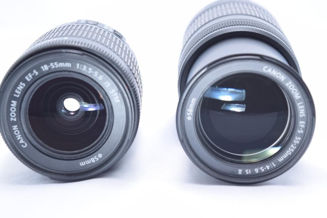 ❤　Canon EOS kiss X7 ダブルレンズキット美品　バック付き✨❤