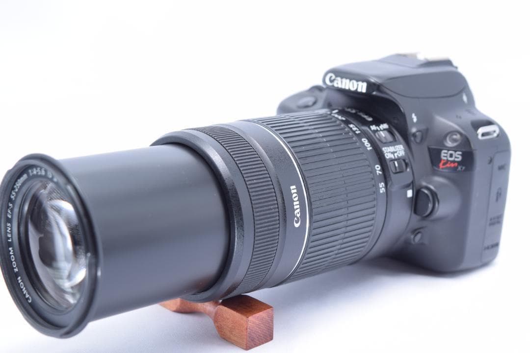 ❤　Canon EOS kiss X7 ダブルレンズキット美品　バック付き✨❤