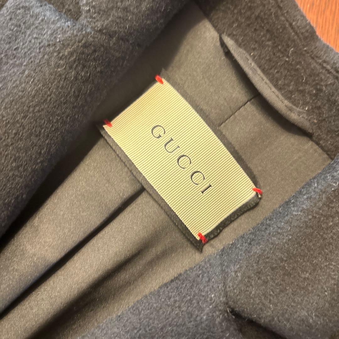 初売りセール‼️GUCCI チェスターコート 38 黒