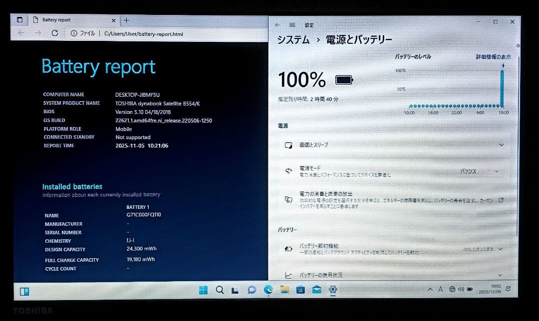 TOSHIBA dynabook Corei5 メモリ16GB SSD512GB
