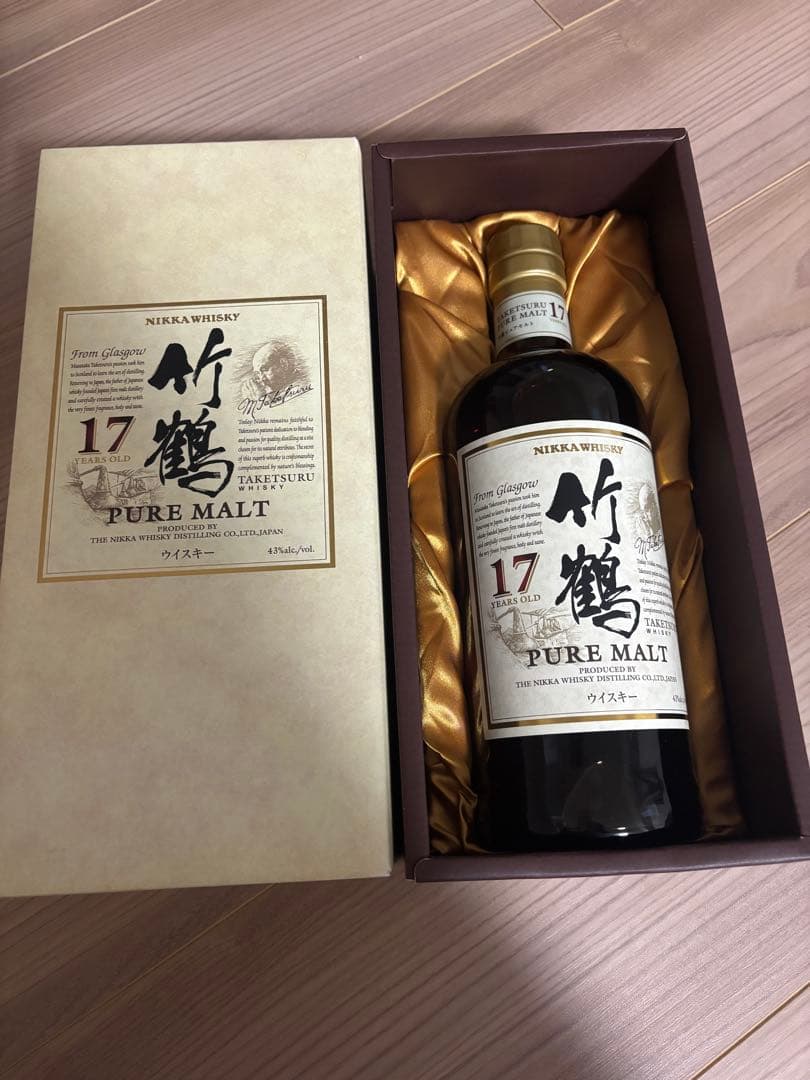ニッカウイスキー 竹鶴 17年 ピュアモルト