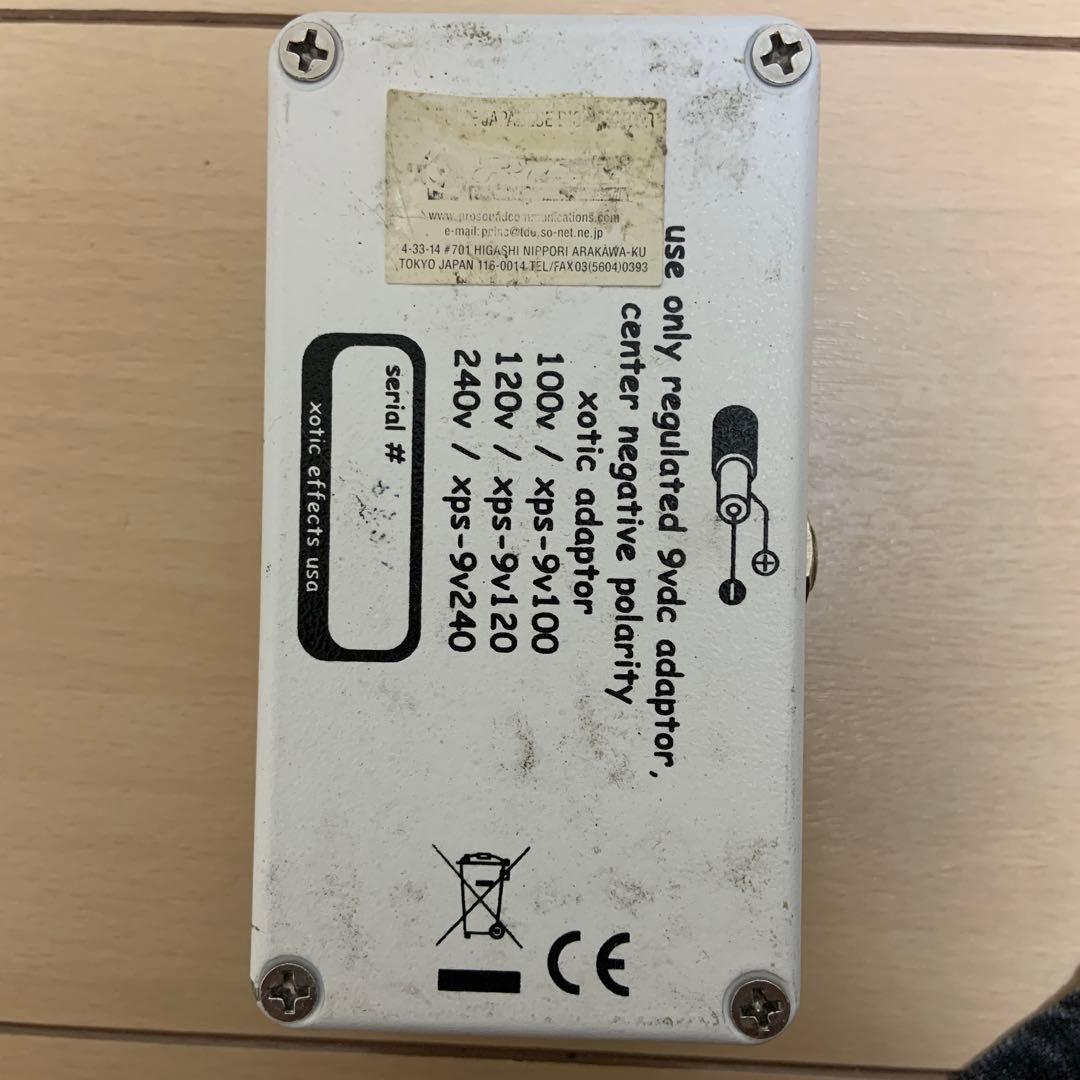 Xotic RC Booster 本体のみ