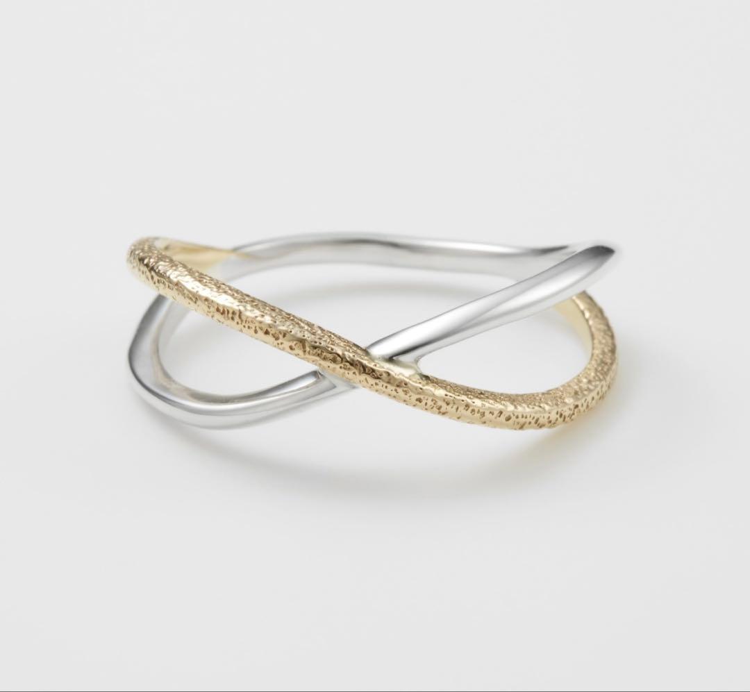 #11 agete シルバー/K10リング