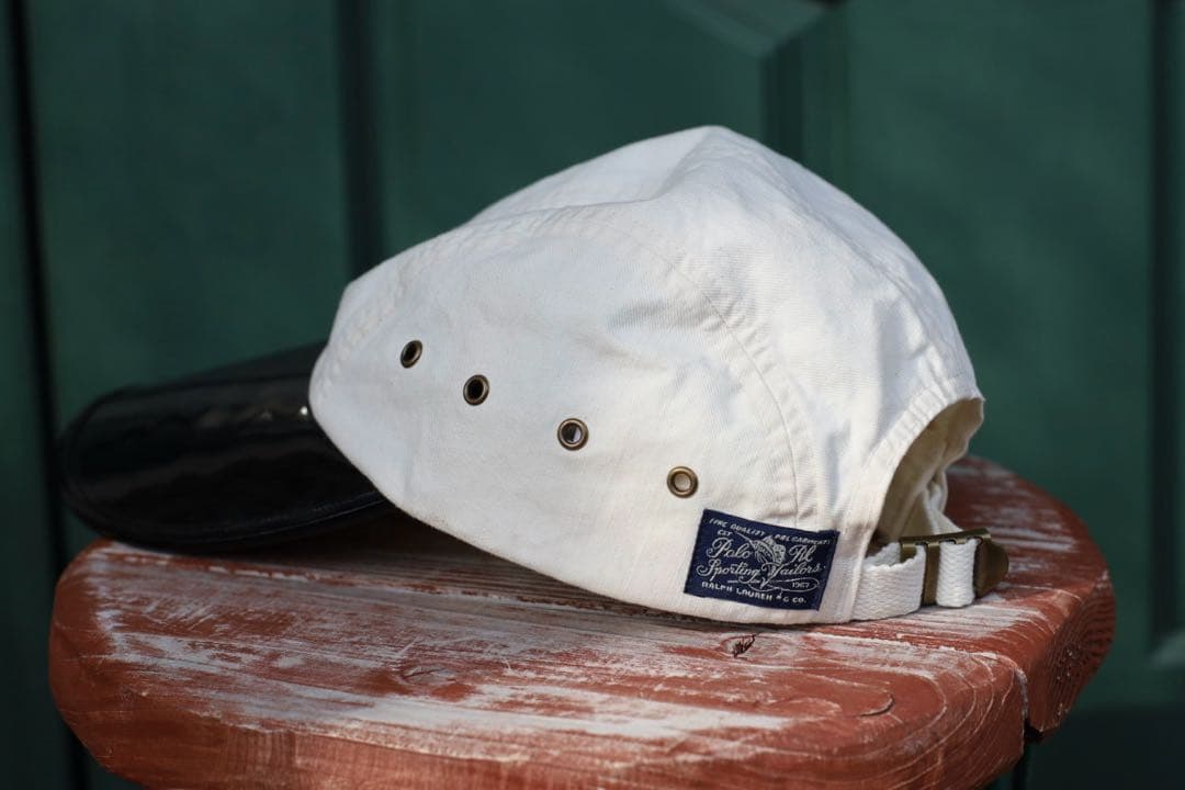 b*n様 ロングビル　キャップ　ラルフローレン　クエーカーマリンサプライ　オイス