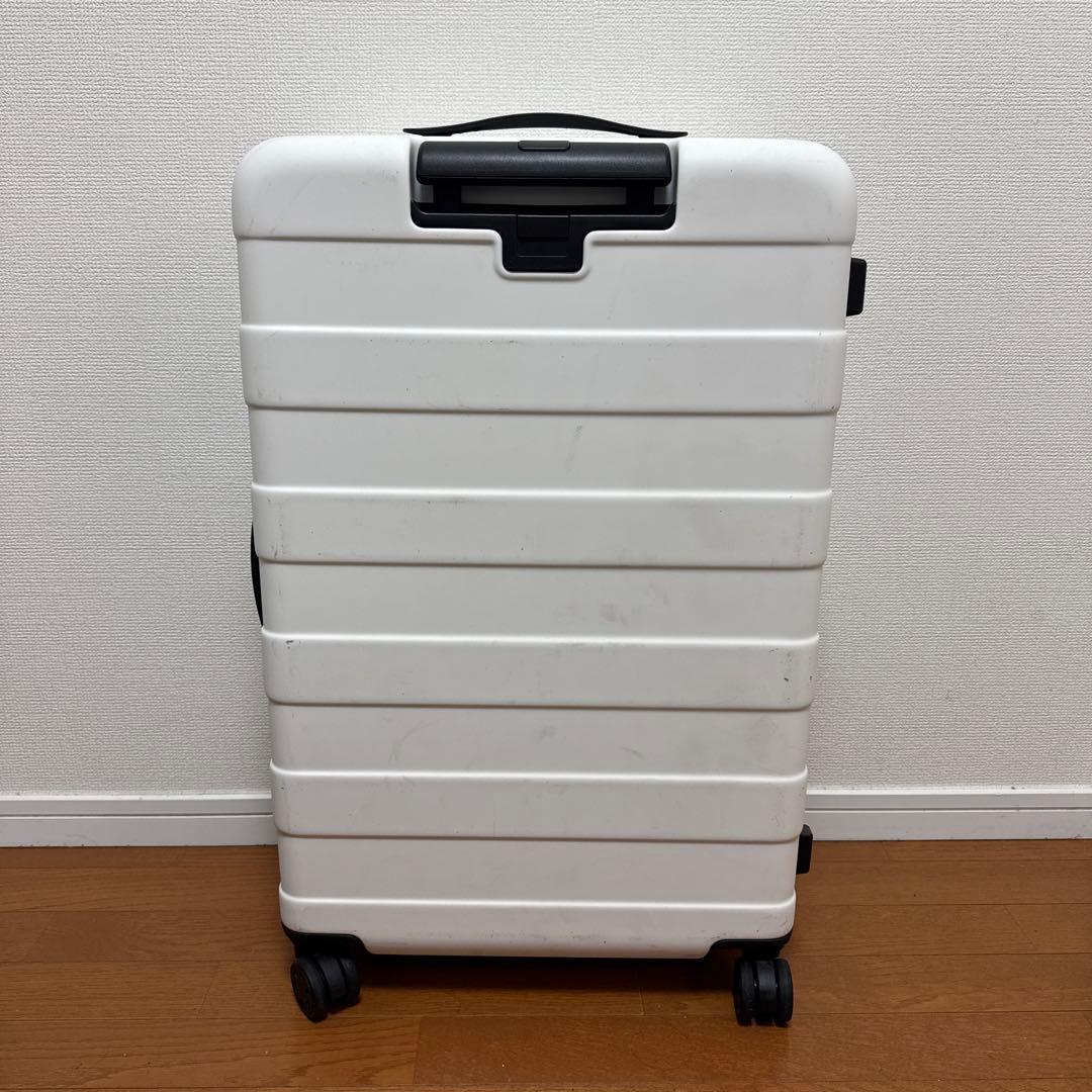 【正規保証あり】無印良品 ハードキャリーケース（スーツケース）75Lホワイト