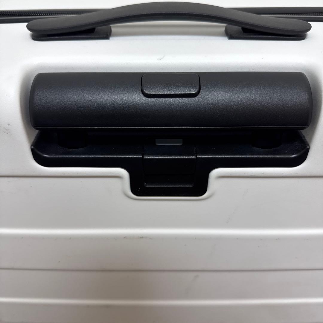 【正規保証あり】無印良品 ハードキャリーケース（スーツケース）75Lホワイト