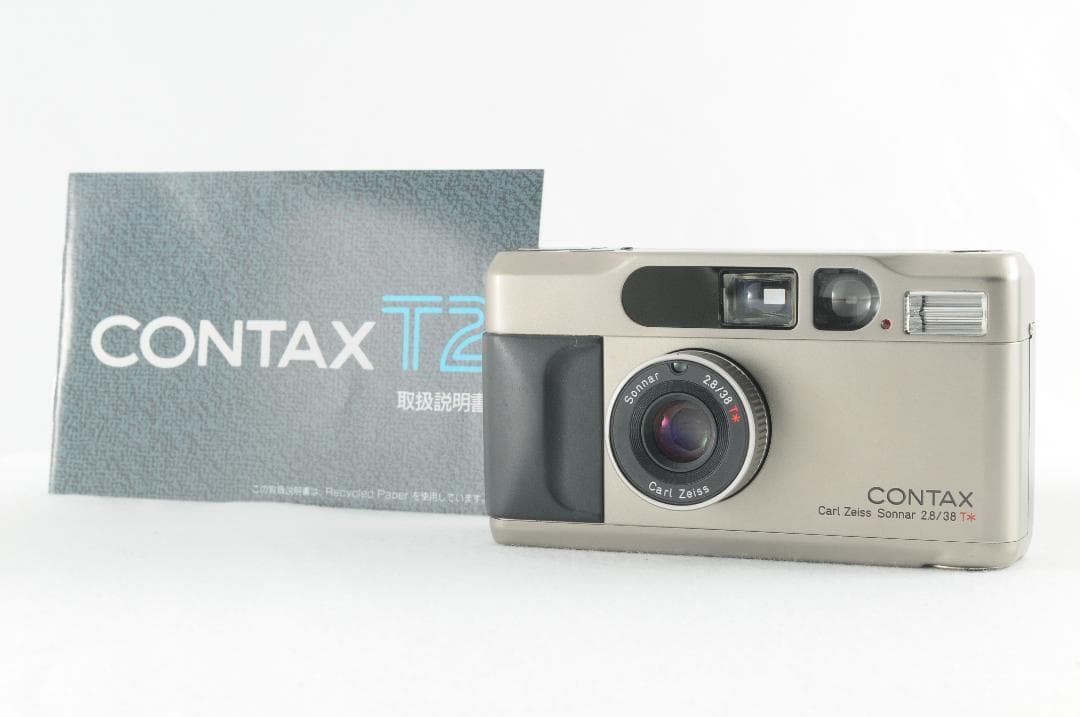 【美品】CONTAX コンタックス T2 AF、MF時レンズ不具合無し