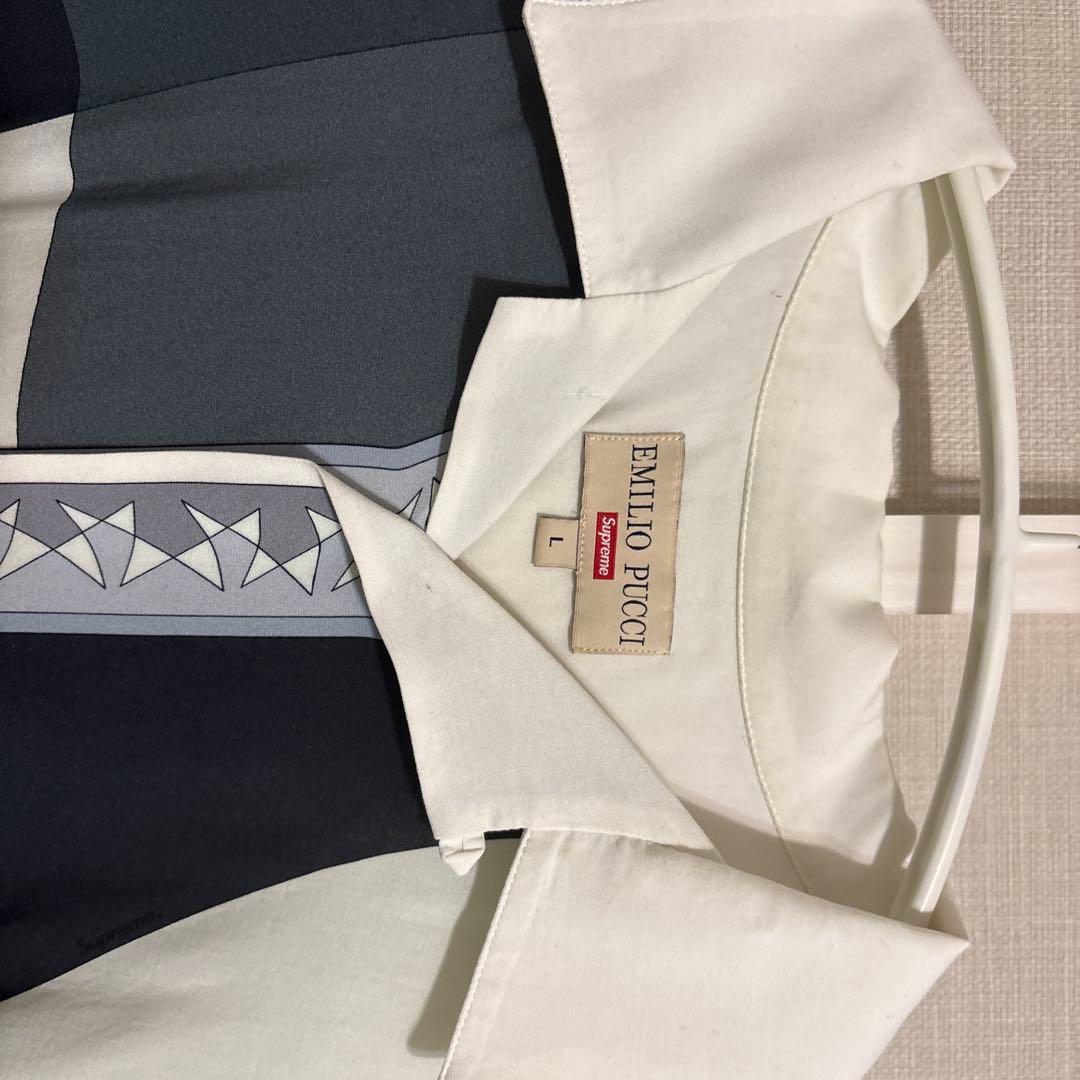 SUPREME 21SS × Emilio Pucci 総柄 半袖シャツ L