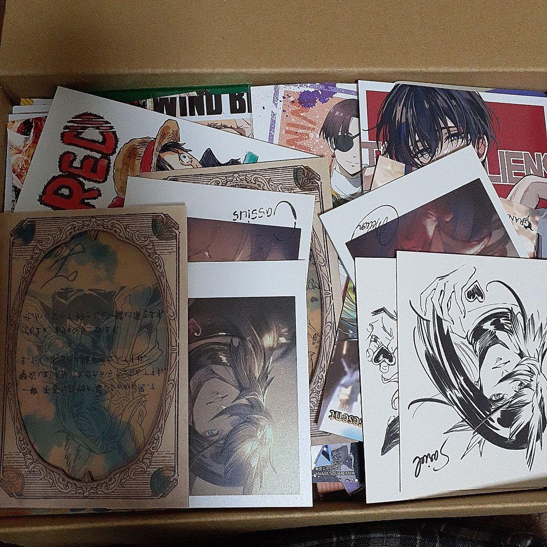 アニメ・マンガ・キャラクター　紙類　紙系　紙雑貨　大量　まとめ売り