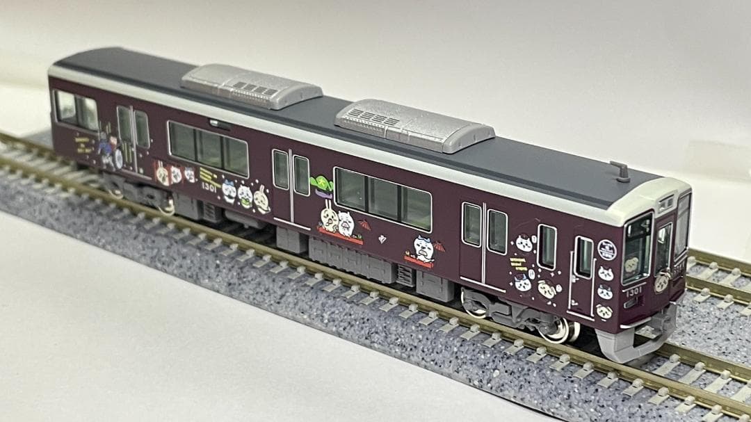 【限定品】阪急電車　ちいかわコラボ　うさぎ号　Nゲージ　ディスプレイモデル