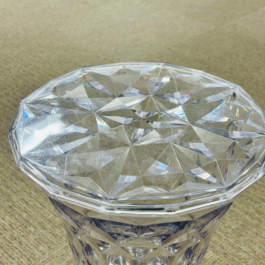 【良好】Kartell カルテル STONE ストーン スツール クリスタル①
