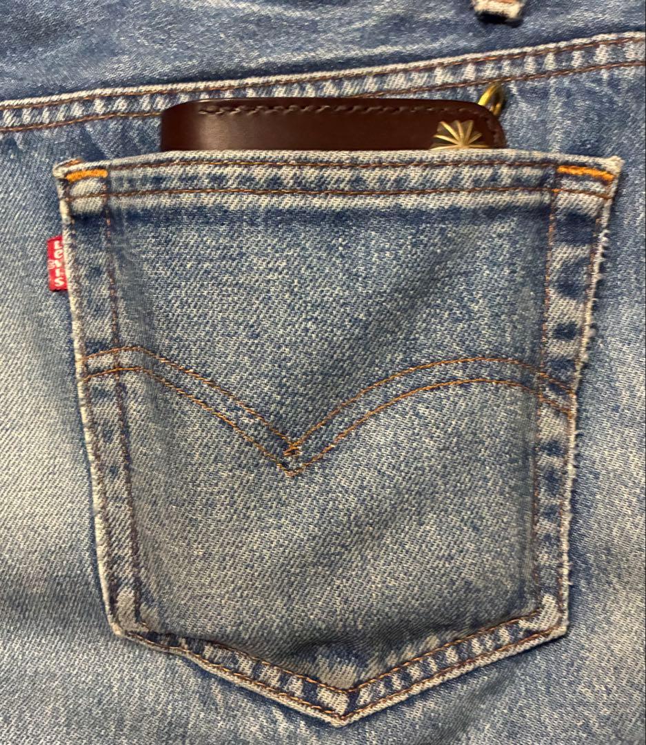 トラッカーウォレット　ミドル　イタリアンレザー　ブルガロ　アポロコンチョ