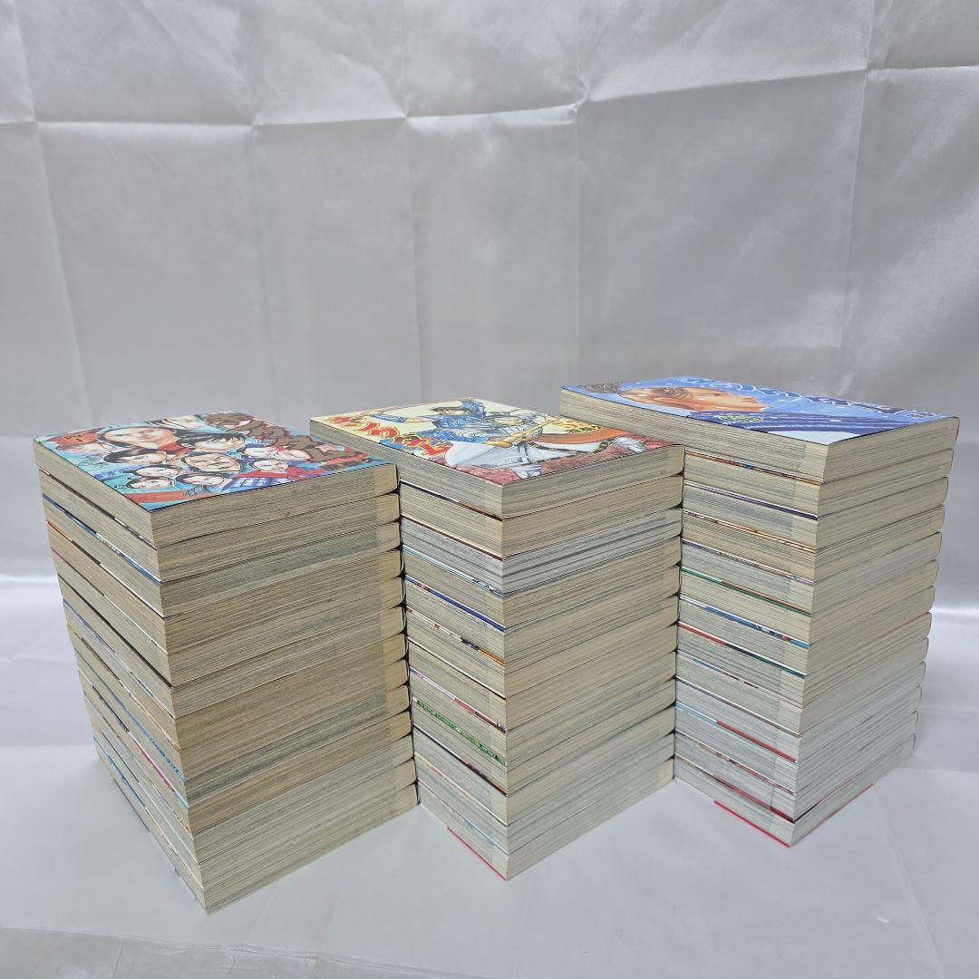 キングダム 既刊全巻1-77巻+関連本3冊/全巻簡易クリーニング済み/K01