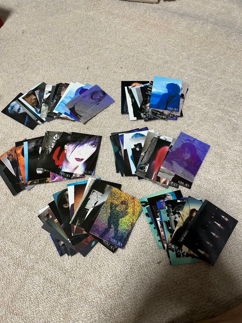 LUNASEA トレカ　89枚内レア３枚有り