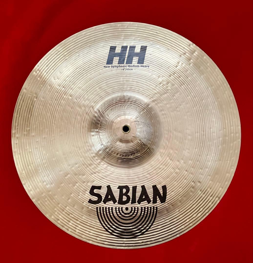 合わせシンバル 18\" セイビアン HH NewSymphonic MH 中古