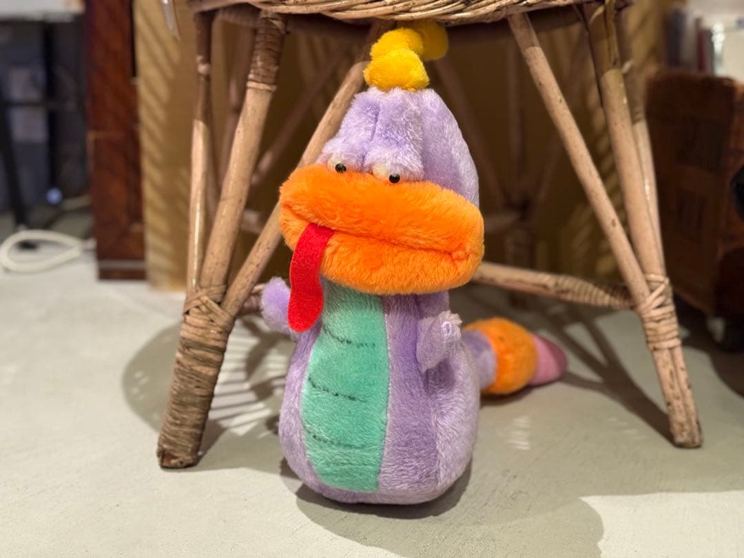 ガラガラへびがやってくる　とんねるず　ぬいぐるみ