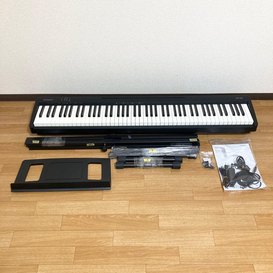 極美品 Roland 電子ピアノ FP-10 2023年製 スタンド付属 88鍵
