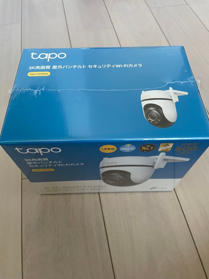 Tapo C530WS 3K高画質 500万画素 屋外用 Wi-Fiカメラ①