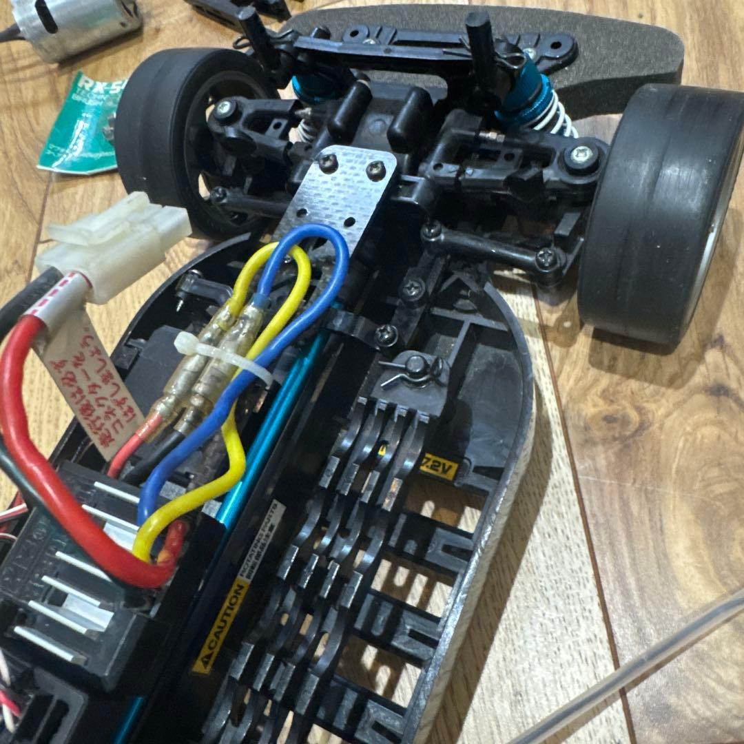 完動品　TT-01 BMW Z4 プロポセット　テクニゴールド モーターおまけ付